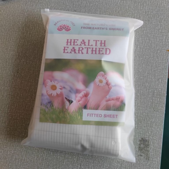 Beautiful Feet Conductive Health earthed organic cotton grounding sheet ,king